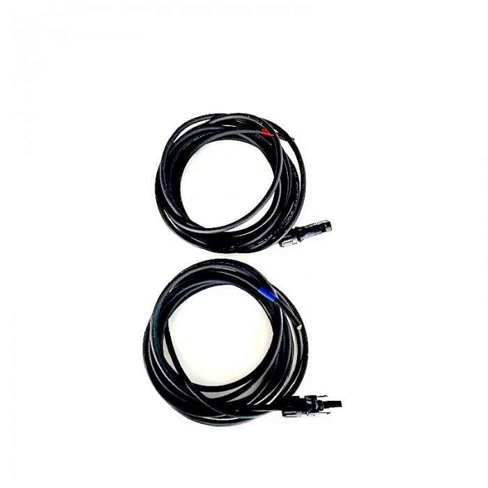 Rallonge câble solaire noir 6mm² MC4-MC4